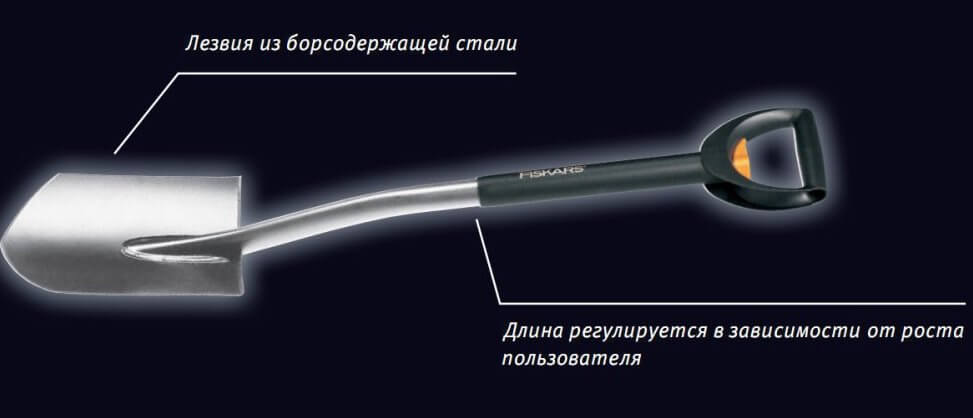 Телескопическая лопата