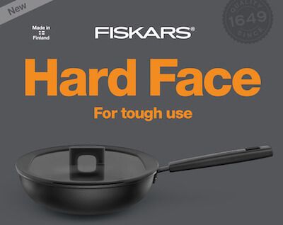 О посуде Fiskars Hard Face
