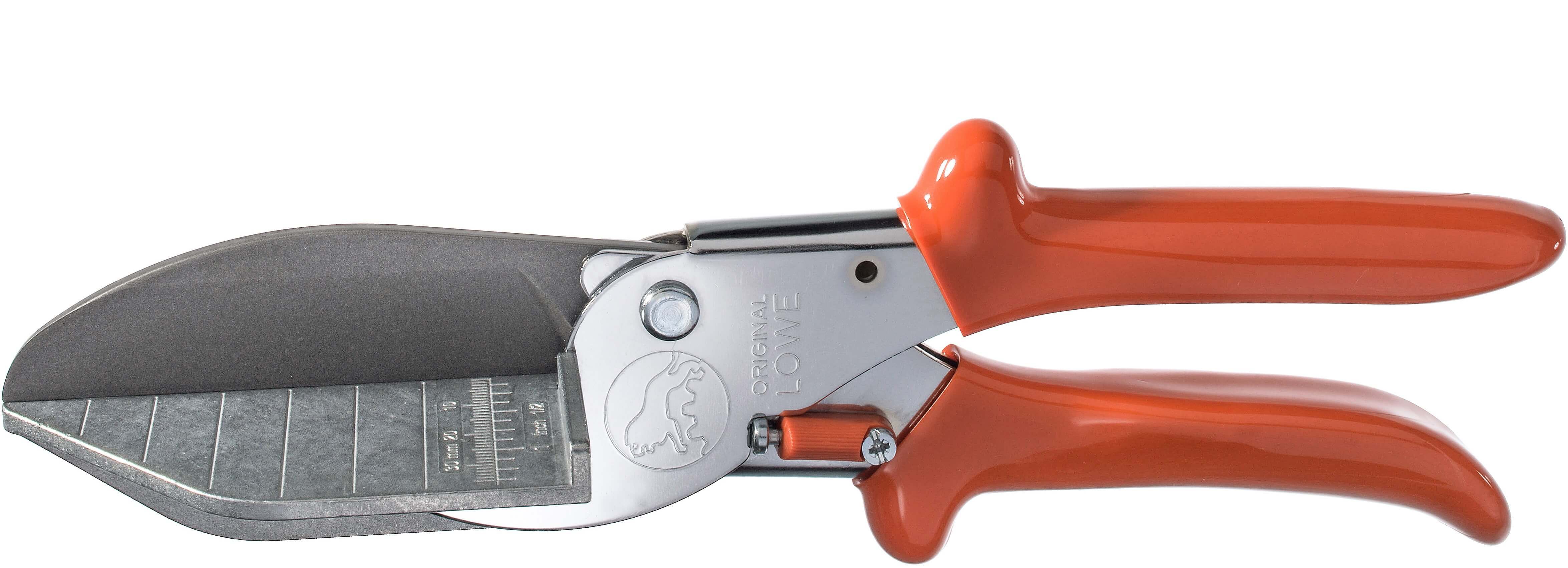 Промышленные ножницы с упорами для реек LOWE Original 3306 (длина реза 75 мм)