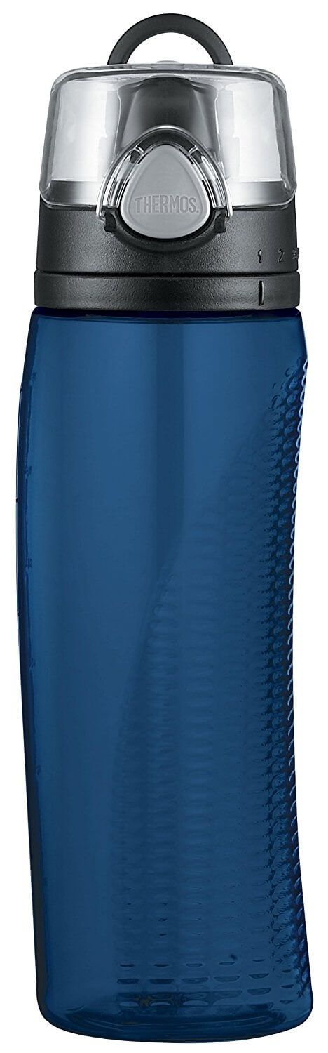 Бутылка для воды Thermos с счетчиком контроля потребления 710 мл, синяя 320012