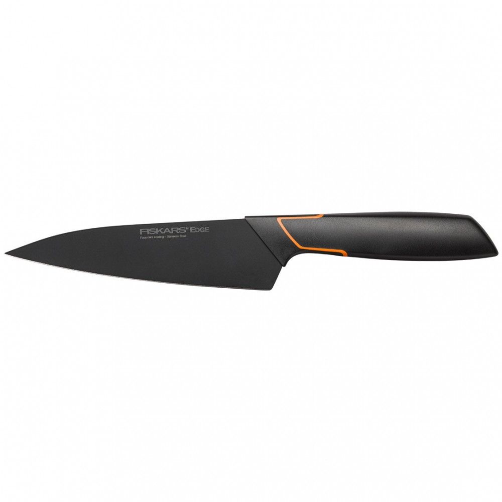 Кухонный нож Fiskars Deba Edge поварской азиатский 12 см Black 1003096