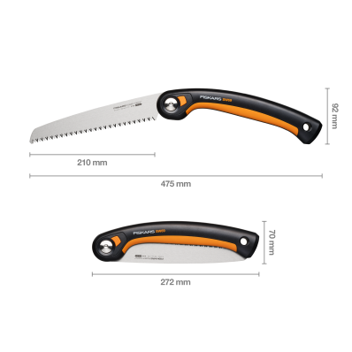 Складная пилка Fiskars Plus™ SW69 (1067553)