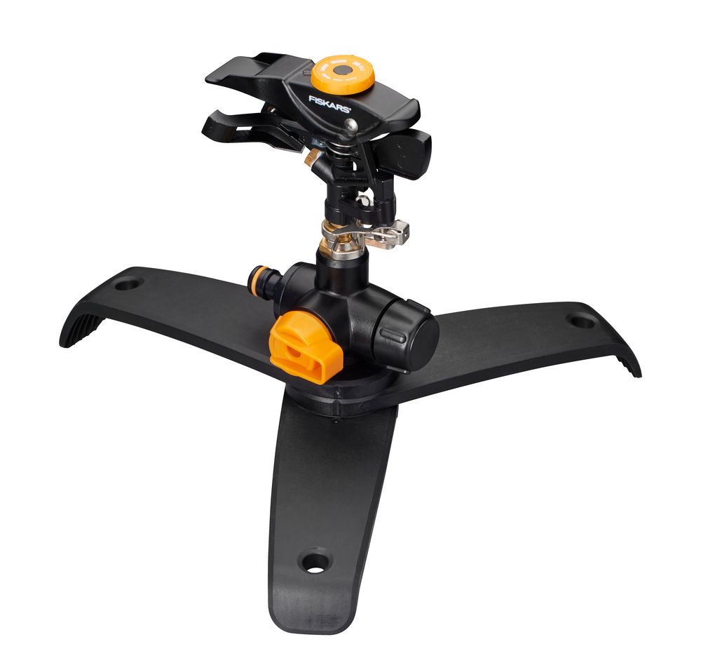 Дощувач пульсуючий Fiskars з підставкою з механізмом увімк./вимк (1027050)