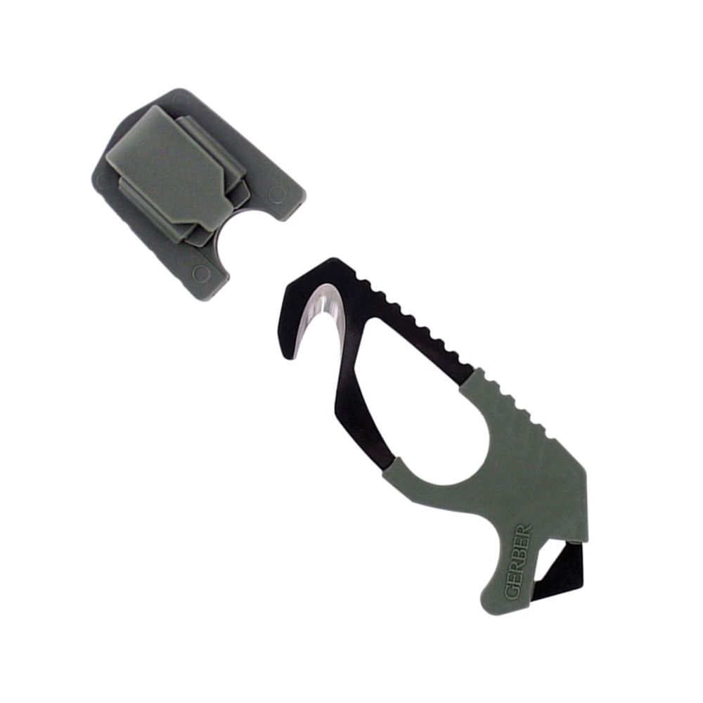 Ніж стропоріз/склобій Gerber Strap Cutter FG504 Green 22-01943 (1014882)