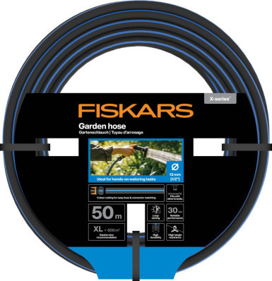 Шланг садовий Fiskars X-series™ 13мм(1/2") 50 м (1076046)
