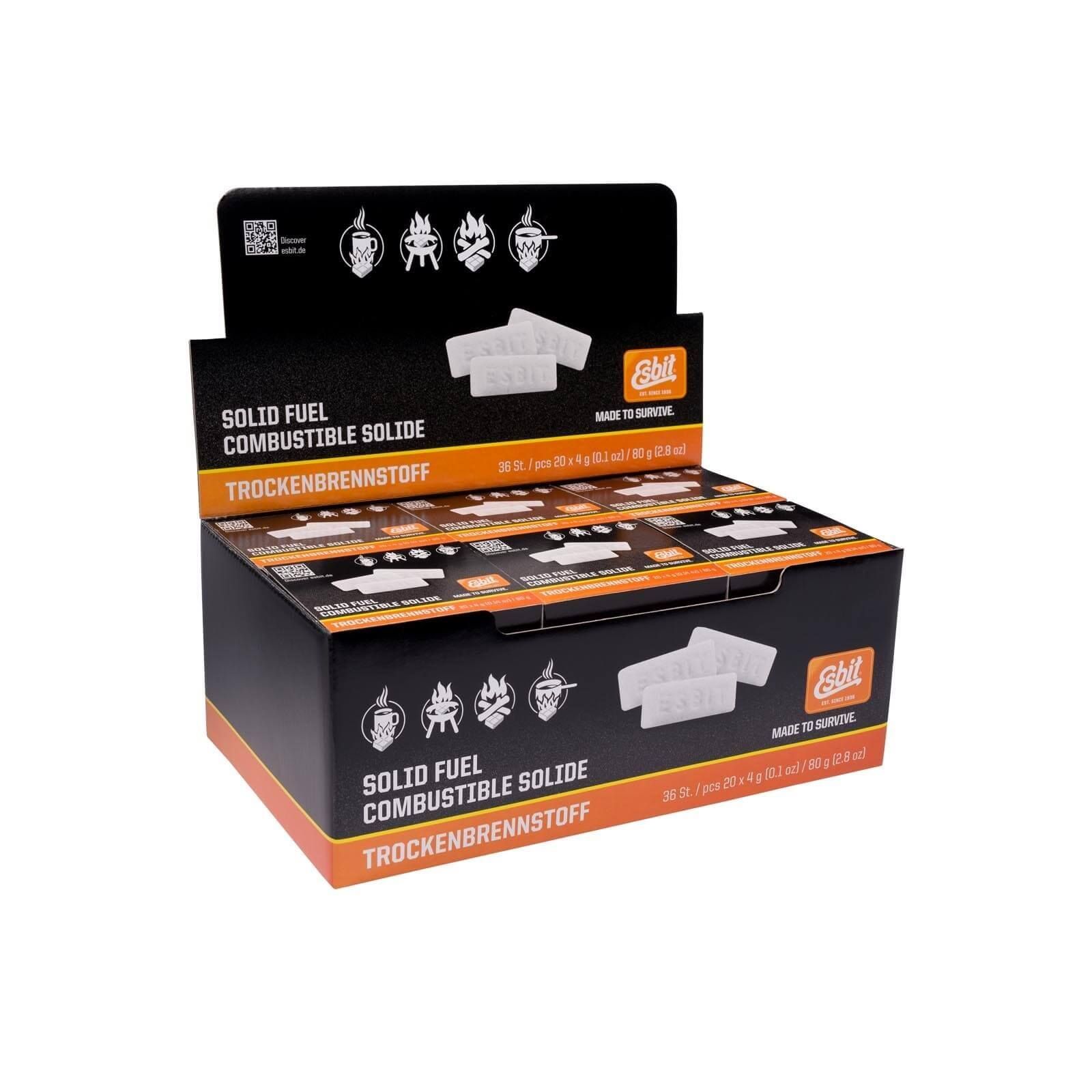 Твердое топливо таблетированное Esbit 20 X 4G 001 020 00