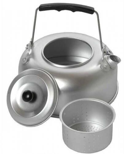 Походный алюминиевый чайник Sturm Mil-tec 1L 14695000