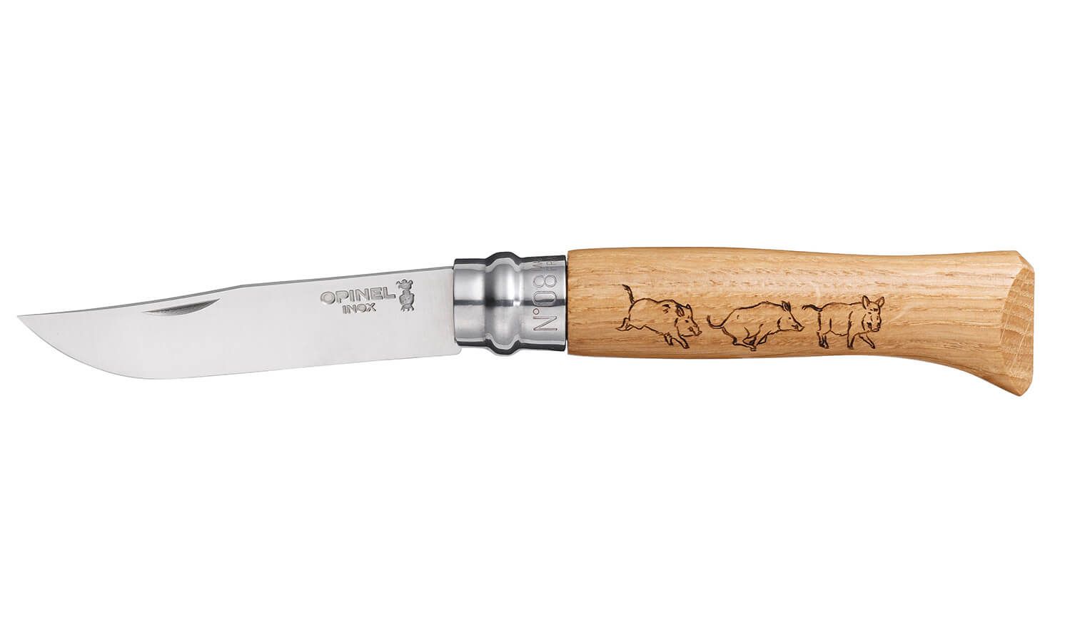 Нож Opinel №8 «Кабан» 001624