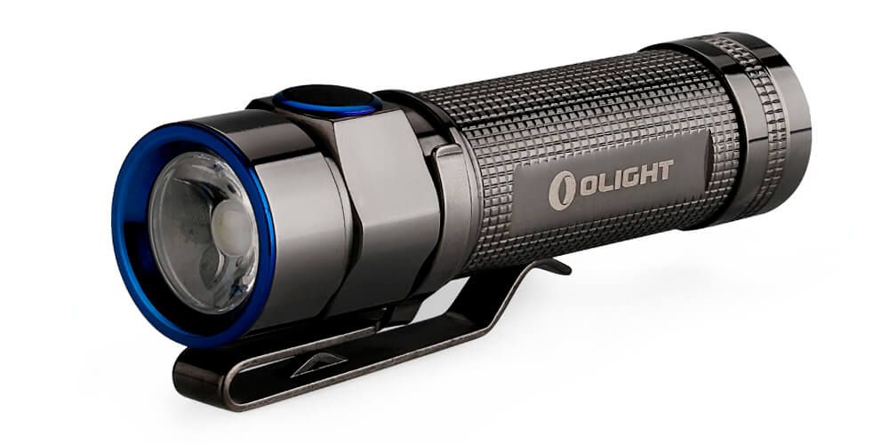 Фонарь Olight S1A BATON Stainless Steel Limited Edition 