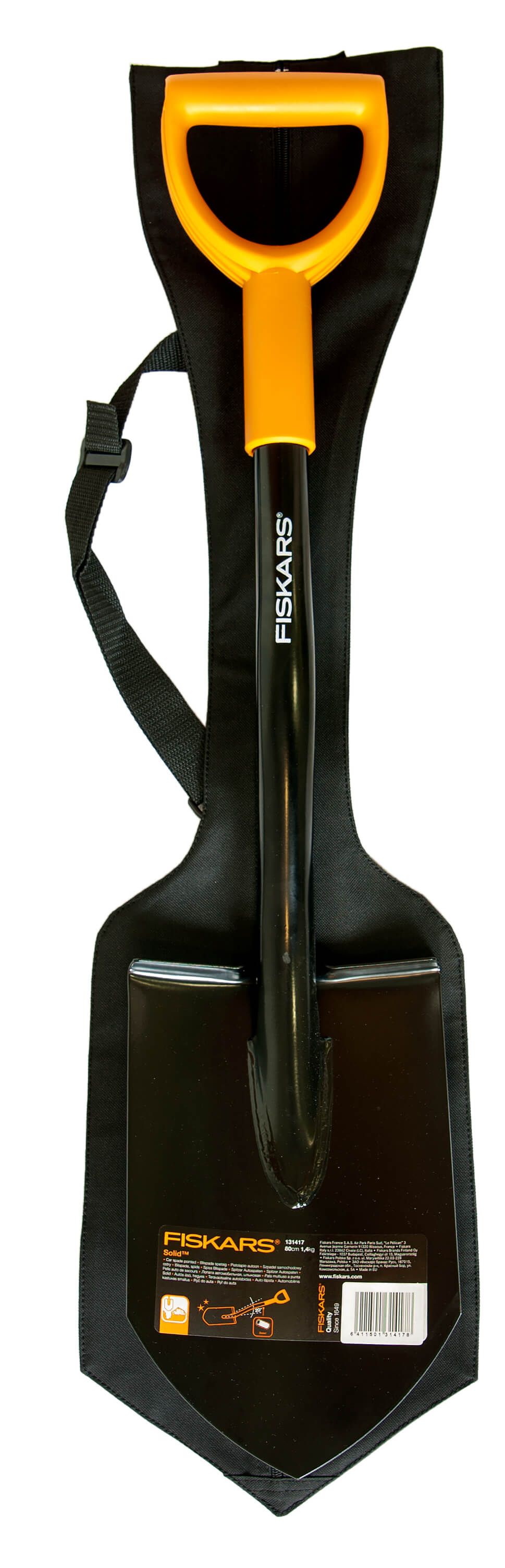 Чехол чёрный на лопату Fiskars 131418 (1066715)