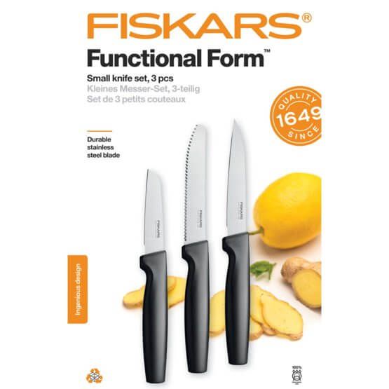 Набор малых ножей Fiskars Functional Form ™ 3 шт 1057561