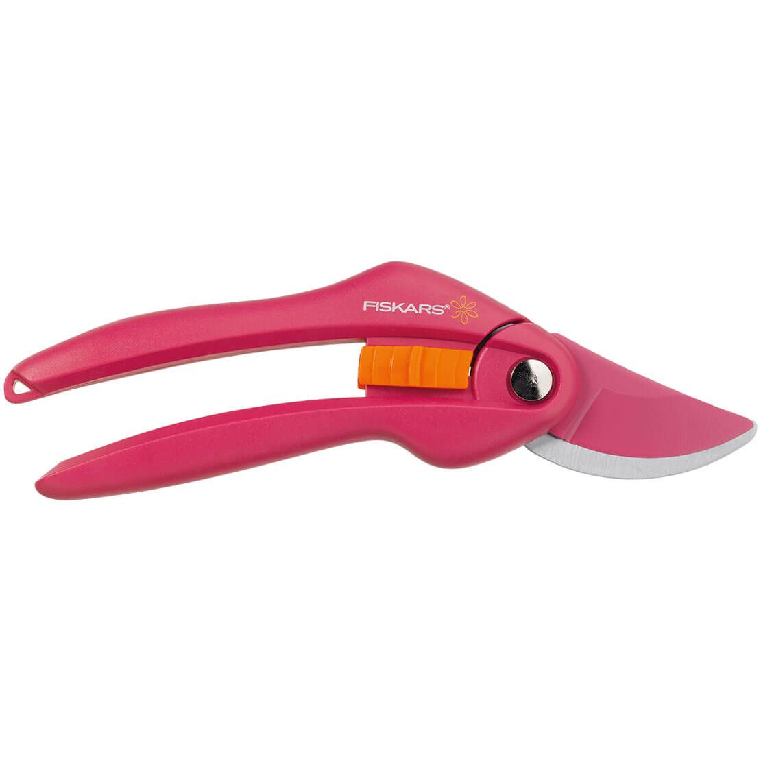 Секатор плоскостной Fiskars Inspiration Ruby 111256 (1003657)
