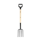 Вилы садовые с деревянной ручкой Fiskars Solid™ 1070676 - фото 1