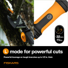 Гілкоріз телескопічний Fiskars X-Series DualAction UPX96 (1080131) - фото 3