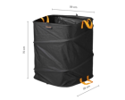 Складной садовый мешок Fiskars Ergo L 219L 1028373 - фото 2