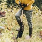 Лопата прямая с деревянной ручкой Fiskars Solid™ (1066722) - фото 5