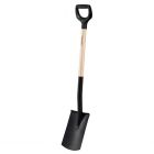 Лопата прямая с деревянной ручкой Fiskars Solid™ (1066722) - фото 2