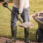 Лопата совковая для бетона Fiskars Ergonomic Pro (1066713) - фото 5