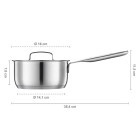 Ковш Fiskars All Steel 1.5 л 1064750 - фото 2