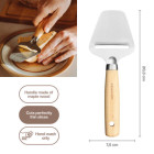 Ніж-слайсер для твердого сиру Fiskars Folken (1075681) - фото 2