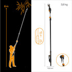 Акумуляторний телескопічний сучкоріз Fiskars eTree Pruner™ (1082340) без акумулятора - фото 2