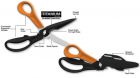 Многофункциональные ножницы Fiskars Cuts+More лезвия с титановым покрытием 23 см1000809 - фото 2