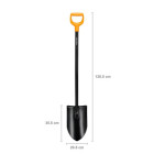 Лопата штыковая удлиненная Fiskars Solid XL (1067517) - фото 2