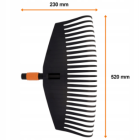 Грабли для уборки листьев Fiskars QuikFit 135013 (1000642) - фото 2