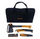 Подарочный набор Fiskars (Топор 1015619+точило 1000601+чем 1023619+пила 1000614) 2021282 - фото 6