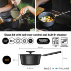 Ківш Hard Face 2 л з кришкою (1075524) - фото 6