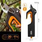 Акумуляторний секатор Fiskars ePruner™ L (1082298) без акумулятора - фото 2