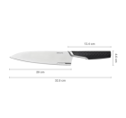 Ніж поварський великий Taiten 20 см - фото 2