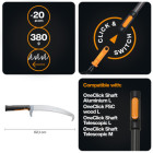 Насадка-пилка вигнута Fiskars OneClick™ (1080690) - фото 2