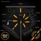 Тримач для насадок Fiskars OneClick L (1080547) - фото 2