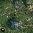 Насадка-граблі для листя металеві Fiskars OneClick™ (1080675) - фото 4