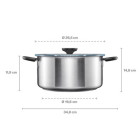 Каструля Fiskars Functional Form™, 5 л (1072317) - фото 2