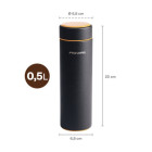 Термос Fiskars On-the-go 0.5 л, колір чорний (1078699) - фото 3