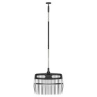 Лопата-граблі для листя Fiskars Ergonomic (1077116) - фото 2