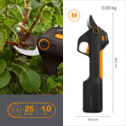 Акумуляторний секатор Fiskars ePruner™ (1082297) з акумулятором - фото 2