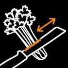 Нож садовый Fiskars X-series K82 1062830 - фото 11