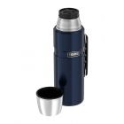Термос с ручкой тёмно-синий 2,0л Thermos Stainless King Flask, Midnight Blue, 2,0 L - фото 2