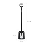 Лопата совковая Fiskars Ergonomic Pro (1066711) - фото 2