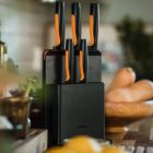 Набор кухонных ножей с пластиковым блоком Fiskars Functional Form ™ 5 шт 1057554 - фото 4