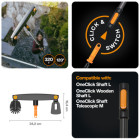 Насадка для чищення водостоків Fiskars OneClick™ (1080698) - фото 3