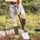 Лопата штыковая скругленная Fiskars Xact™ (1066729) - фото 12