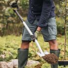 Телескопическая лопата с закругленным лезвием Fiskars Xact (1066732) - фото 8