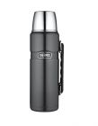 Термос Thermos Stainless King Flask, Gun Metal 1.2L 170024 - фото 1