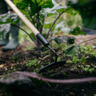 Сапа Fiskars Solid з дерев'яною ручкою (1011613) - фото 4